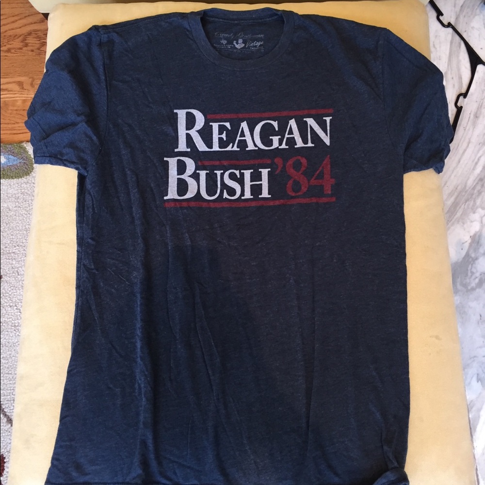 Rowdy Gentlemen Reagan/Bush ‘84 graphic t